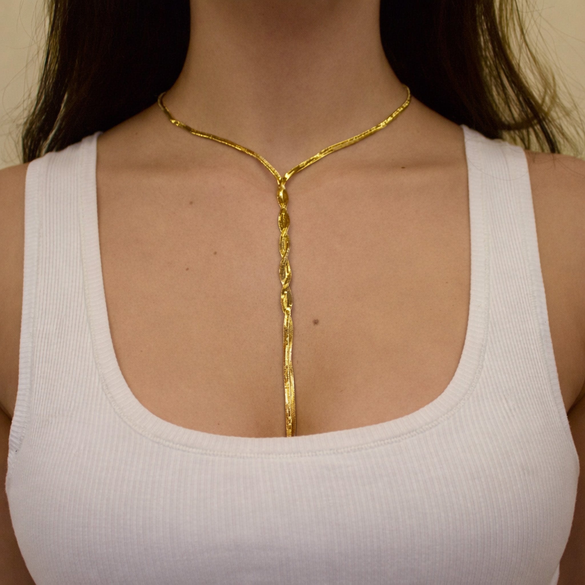 The Andrea Necklace - Gold and Silver