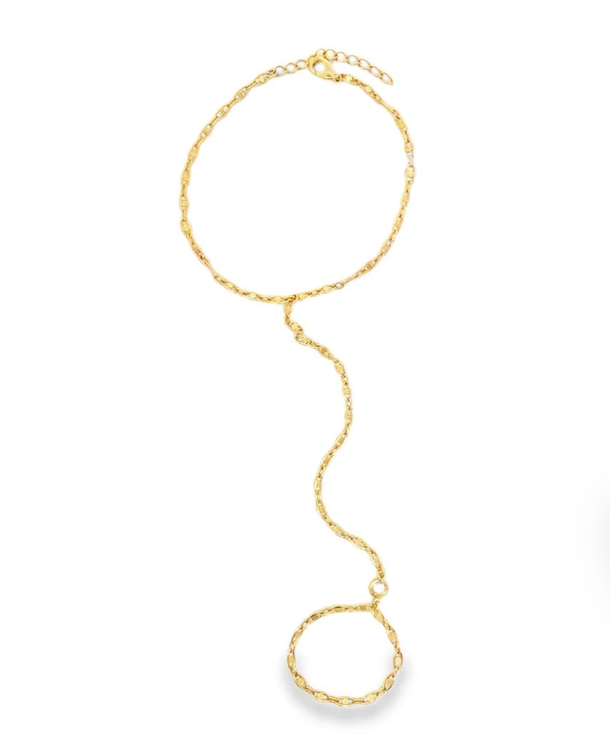 Odette Hand Chain - Gold