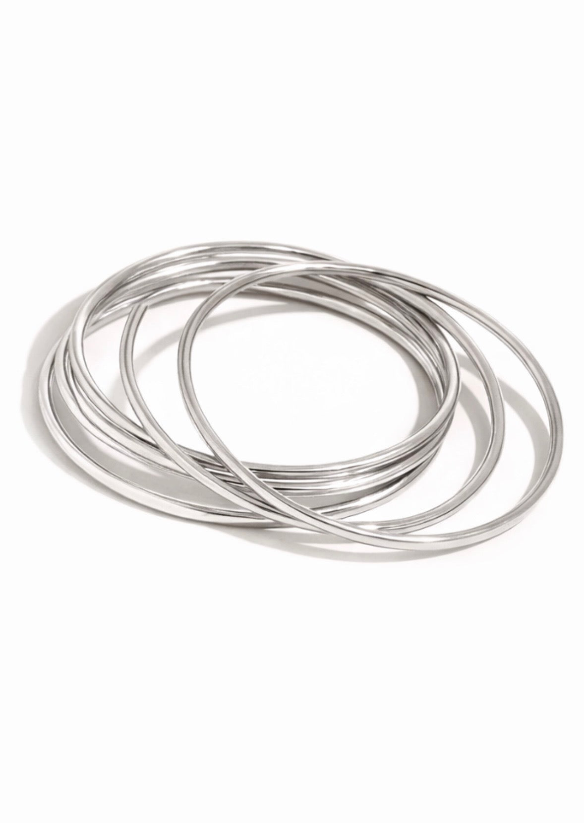 The Serena Bangles - Gold & Silver (3 set)