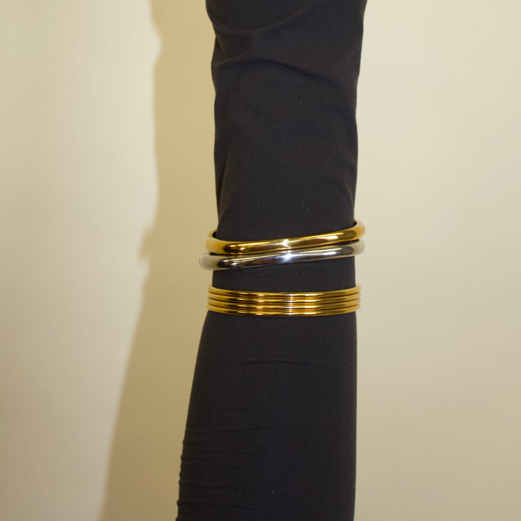 The Eloise Cuff - Gold & Silver