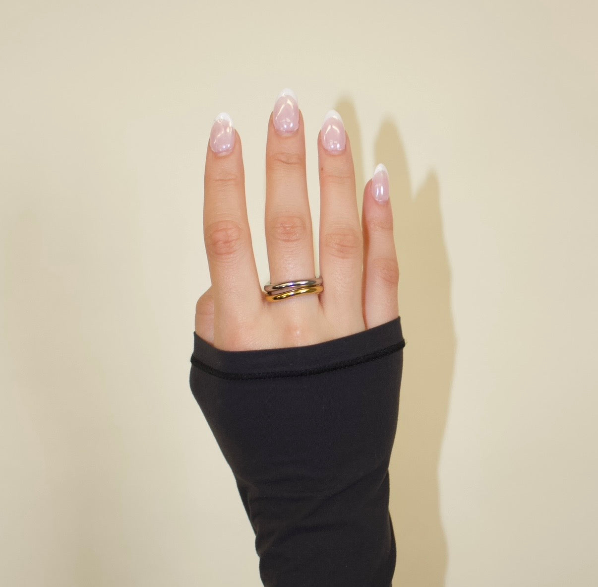 The Eloise Gold & Silver Stack Ring